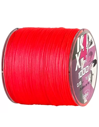 Kolpo Braid Braid Braid Red Coil 1000 mt