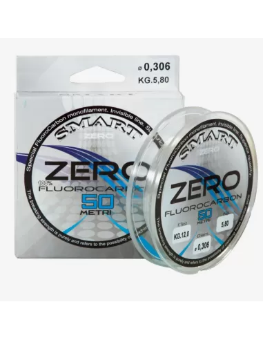 Smart Monofilo Zero Fluorocarbon 50 mt