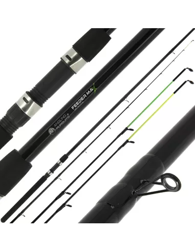 Angling Pursuits Feeeder Max Canna da Pesca 3 mt Doppia Vetta-Pescaloccasione