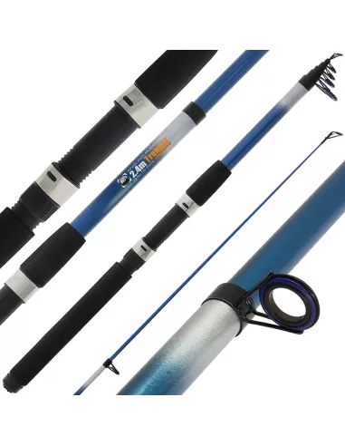 Angling Pursuits Trekker Telescopic Canna da Pesca 10-30 gr-Pescaloccasione