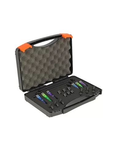 Ngt set Complete 21 pcs Indicators Carpfishing with Briefcase