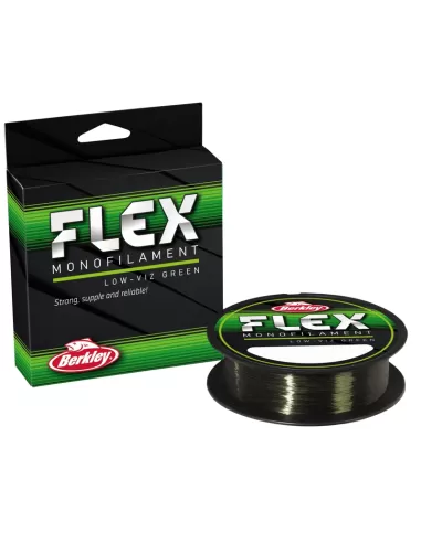 Berkley Flex Monofilo da Pesca Green 300 mt