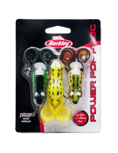 Berkley 3 Power Pop Frog Artificial Spinning 60 mm