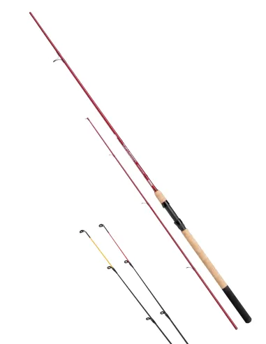 Mitchell Tanager Red CAnna da Pesca Feeder in Carbonio Canne da pesca Mitchell