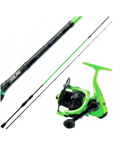 Kit Pesca Seppie Canna in Carbonio 2.50 mt Eging Mulinello Maver-Pescaloccasione