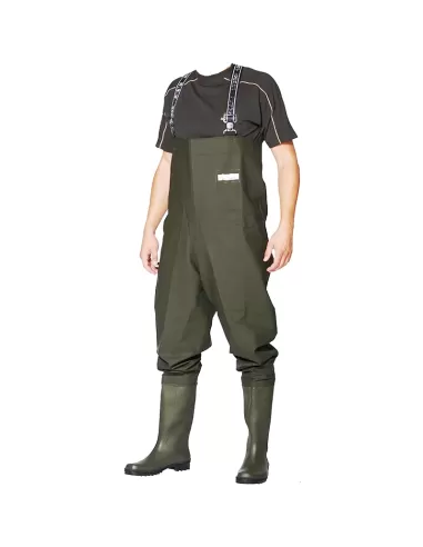 Wader Waterproof Fishing Suit with Braces