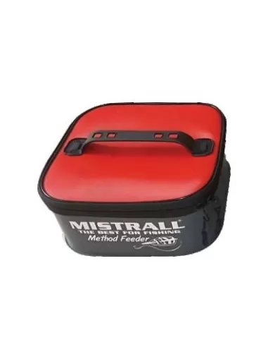 Mistrall Peat Waterproof Hard Bag for Fishing Equipment 23x23x10 cm