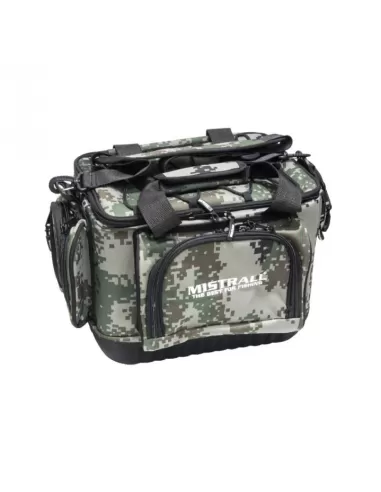 Mistrall Bag Fishing Equipment Camouflage 48x30x26 cm