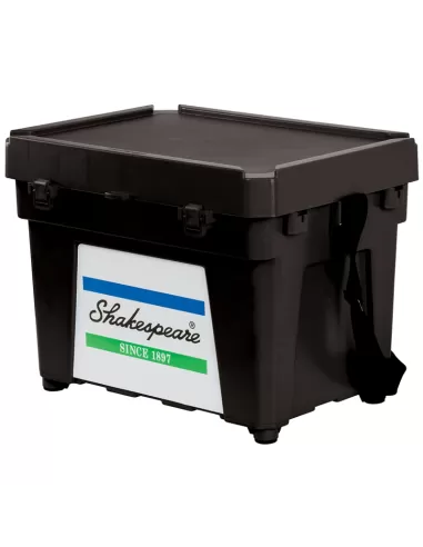 Shakespeare Seat Box Surfcasting Black - fishing tackle