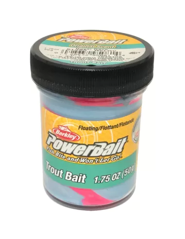 Berkley Powerbait Glitter Trout Bait Original Scent Pasta Trote Royal Rave