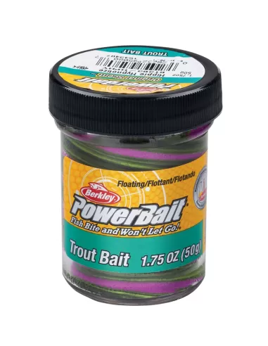 Berkley Powerbait Glitter Trout Bait Trout Batter Hippie Color Hypnotize Extra Scent