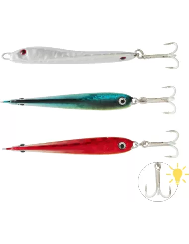 Kolpo Lead Fish Artificiale Piombato 21 gr Con Ancoretta Fluorescente