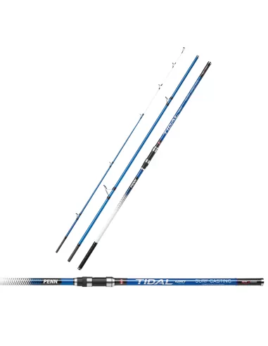 Penn Tidal Rods Surfcasting 4.20 mt 100 250 gr 3 sections in Carbon 30T