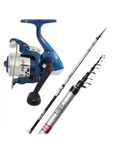 Fishing Kit Trout Lake Rod carbon reel and wire