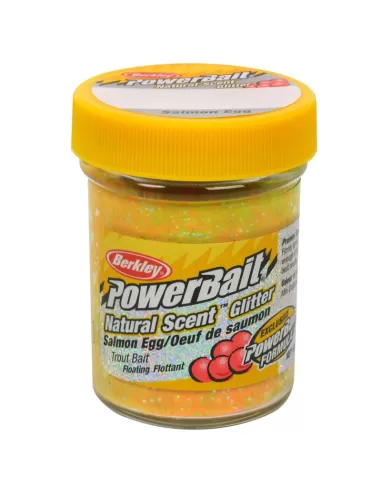 Berkley Powerbait Glitter Trout Bait Taste Salmon Eggs Pasta Raibow