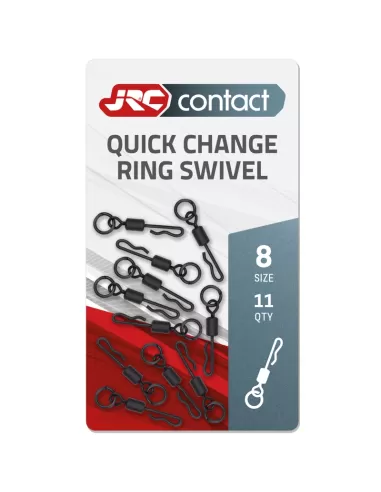 Jrc Contact Quick Change Swivel Size 8 Pezzi 11-Pescaloccasione