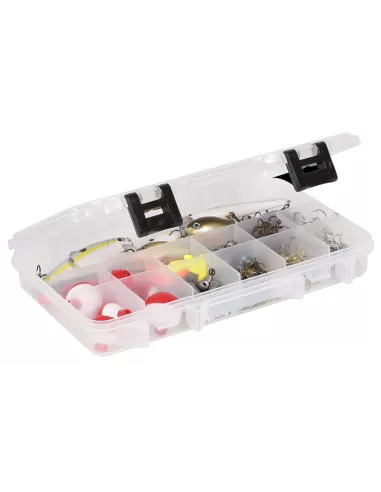 Plano 2361301 Transparent Plastic Box 13 Fixed Compartments