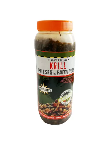 Dynamite Frenzied Feeder Krill Pulses Particles con Robin Red 2.5 lt