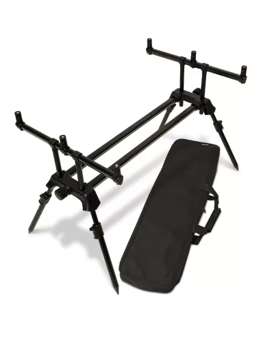 Ngt Rod Pod Dual Line Plus Pod Carpfishing con Custodia