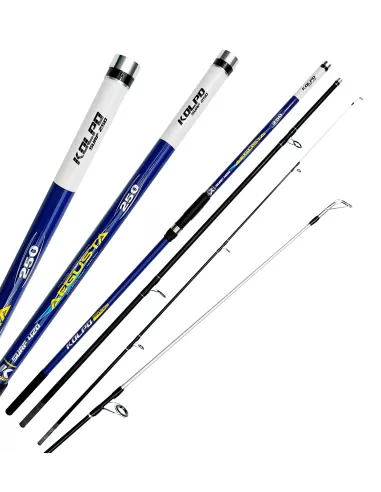 Kolpo Aegusta Fishing Rod Carbon Surfcasting 3 Sections 250 gr