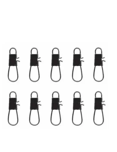 Mistrall Interlock Carabiners 10 pcs