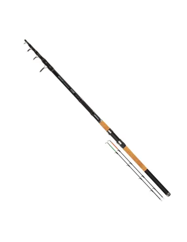 Mistrall Tele Feeder Canna da Pesca Telescopica con 2 Vette