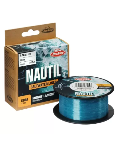 Berkley Nautilus Surf Monofilament Filo da Pesca Surfcasting 300 mt