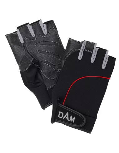 Dam Neo Tec Half Finger Fishing Gloves