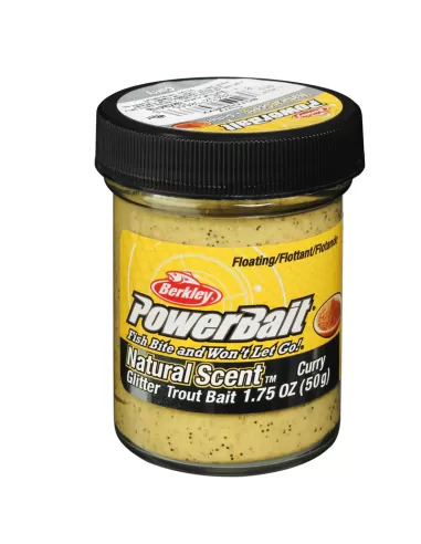 Berkley Powerbait Trout Bait Spice White Pasta per Trote Gusto Curry