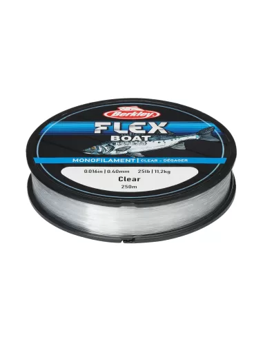 Berkley Flex Boat Filo da Pesca Specifico per Acqua Salata a Partire da 300 mt