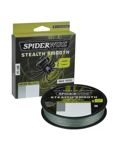 Spiderwire Stealth Smooth8 X8 PE Braid Trecciato 8 Capi 150mt