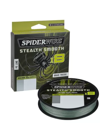 Spiderwire Stealth Smooth8 X8 PE Braid Braid 8 Heads 150mt