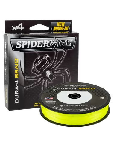 Spiderwire Dura 4 Capi Braid Fishing 150 mt Yellow