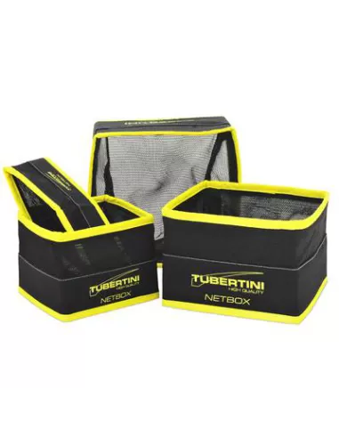 Tubertini Bait Net Box SQ Square Containers with Bait Net