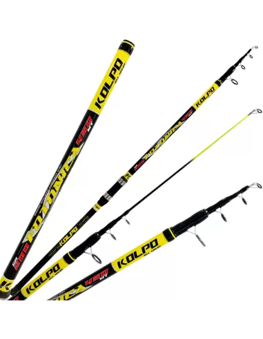 Kolpo Fotonica Surfcasting 4.50 mt Canna da Pesca Telescopica 200 gr-Pescaloccasione