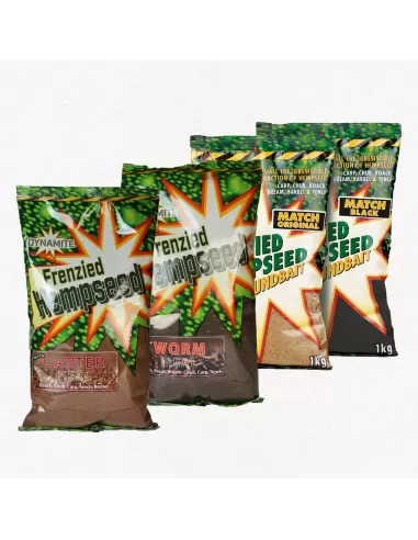 Dynamite Bait Frenzied Hemp Groundbaits 1 kg