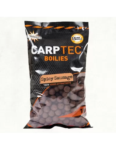 Dynamite Bait Carptec Spicy Sausage 1kg 15mm - fishing tackle