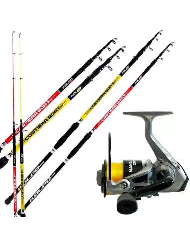 Kolpo Kit Bolentino Rod + Reel + Line