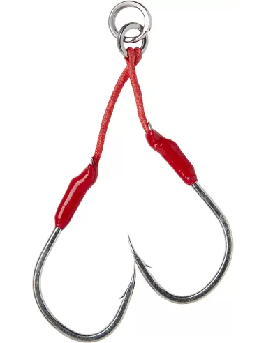 Savage Gear Bloody Assist Hook SJ Double Assist Pack of 2pcs