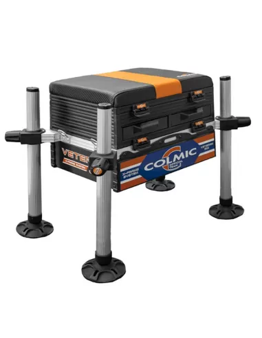 Colmic Veteran 300 Basic Station Bench with 36 mm Legs + Module with two Front Drawers