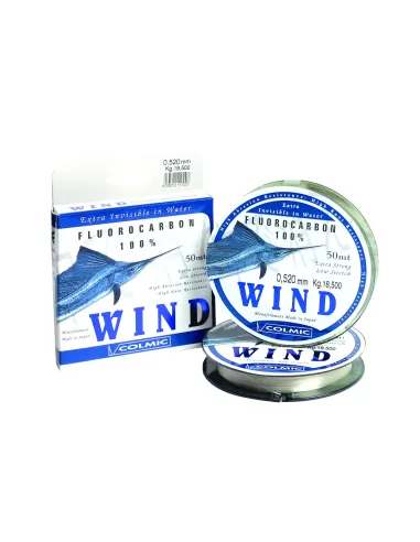 Colmic Wind Fluorocarbon 50 mt Dalla misura 0.16 a 0.70 mm