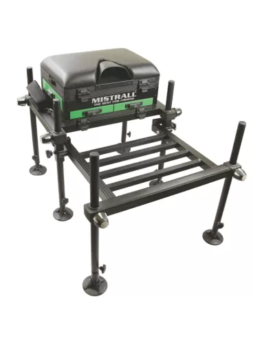 Mistrall Fishing Bench with Professional Seatbox Platform