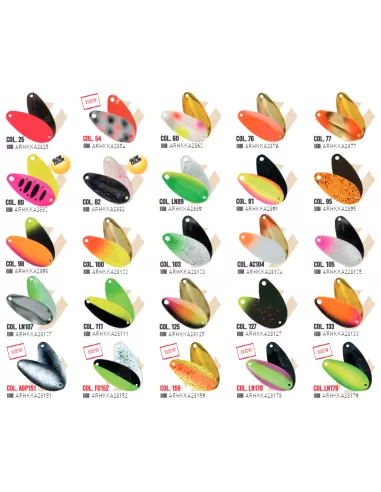 Herakles Kasumi Spoons Trout Offer 2.8 gr