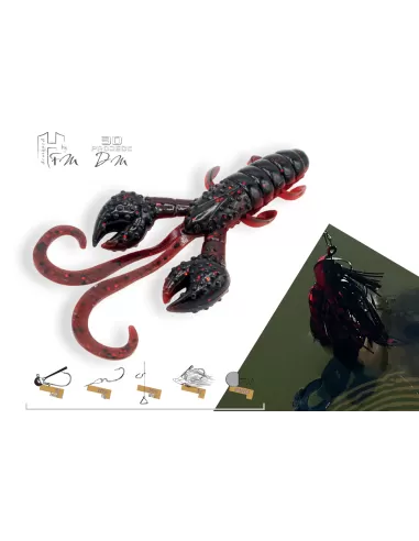 Herakles Bull Craw Artificial Shrimp Offer 10 cm 5pcs