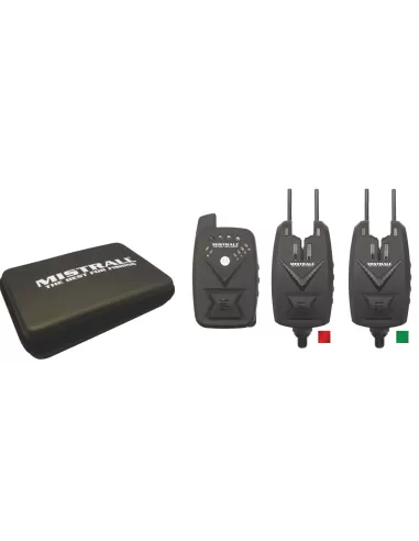 Mistrall Segnalatori Carpfishing in Offerta 2+1 con Custodia