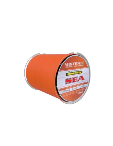 Mistrall Admunson Sea Orange Filo da Pesca Professionale 250 mt