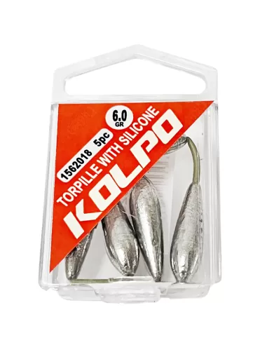 Kolpo Piombo Super Calibrated Torpilles With Tube 5pcs