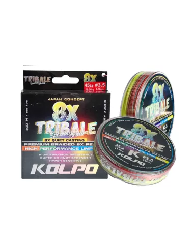 Kolpo Tribal Braided 8 Strands Multicolor 300m