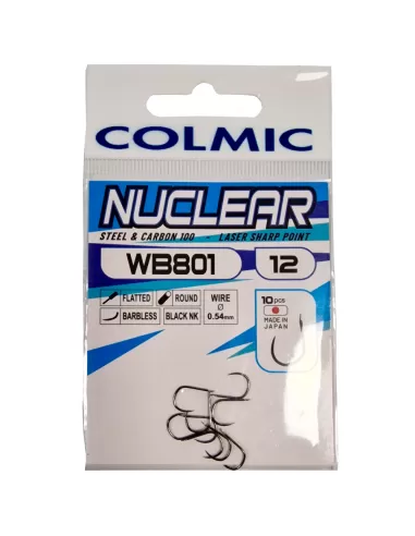 Colmic Ami Nuclear WB801 Robustissimo con Punta Tenace 10 pz