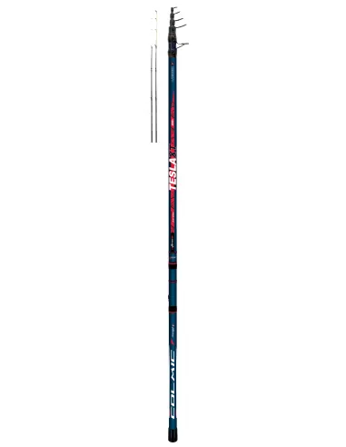 Colmic Tesla XT with 2 fiber Tip Teleadjustable Boat Rod 3.30-4.00 m